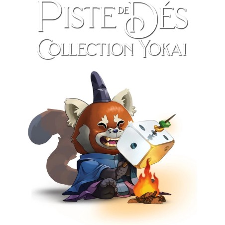Piste de dés Yokai : Panda Roux - Accessoire de jeu - Wogamat