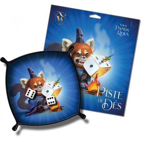 Piste de dés Yokai : Panda Roux - Accessoire de jeu - Wogamat