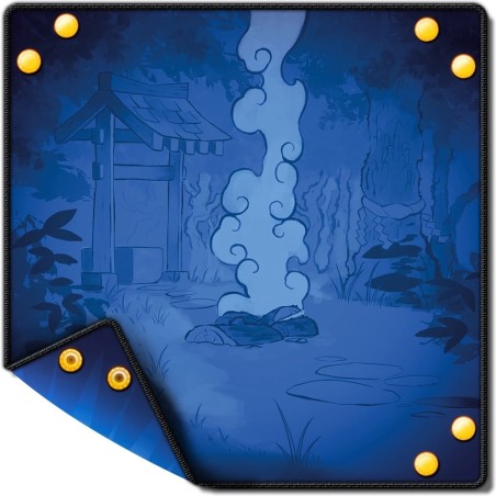 Piste de dés Yokai : Panda Roux - Accessoire de jeu - Wogamat