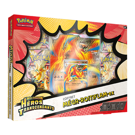 Pokémon Q126 : Coffret Ex - 4 boosters