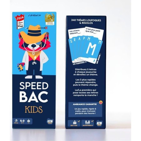 Speed Bac Kids - Un jeu Atm Gaming