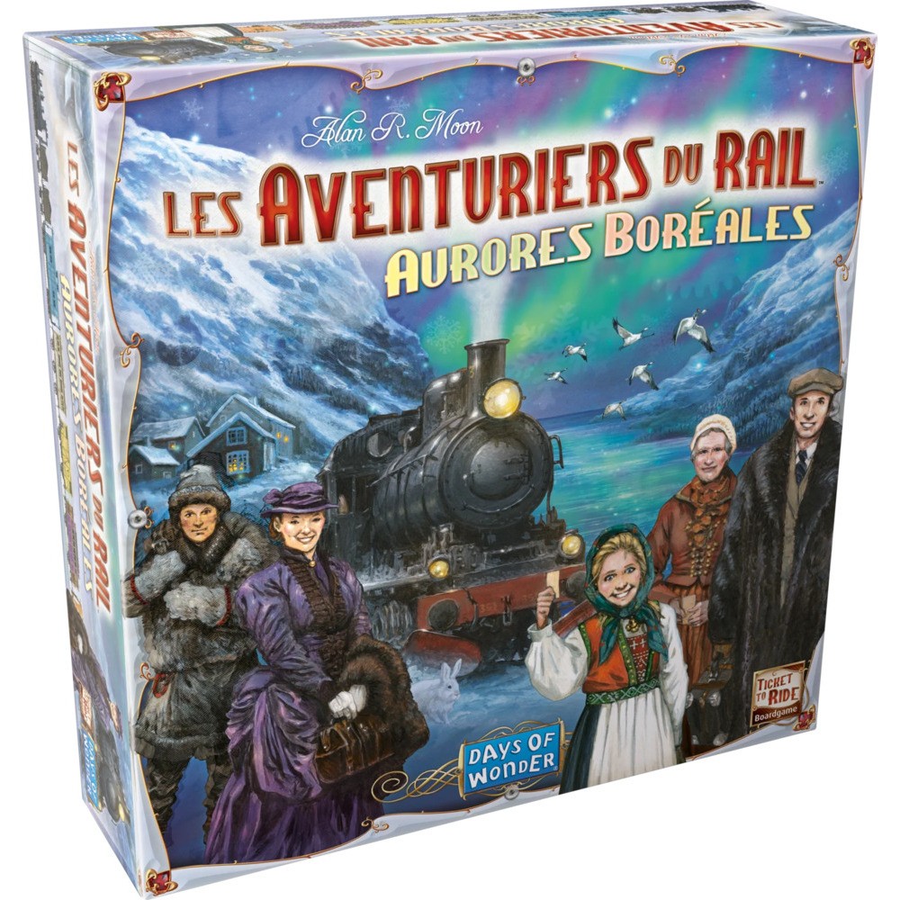 Les Aventuriers du Rail Aurores Boréales Days of Wonder