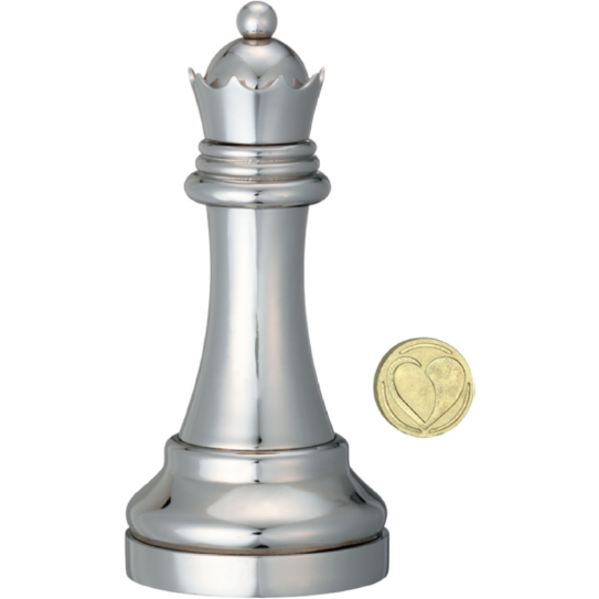 CasseTête Huzzle Cast Chess Queen Reine Silver Level 3 Gigamic