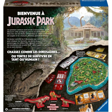 Jurassic Park - Danger - Jeux de société - Ravensburger
