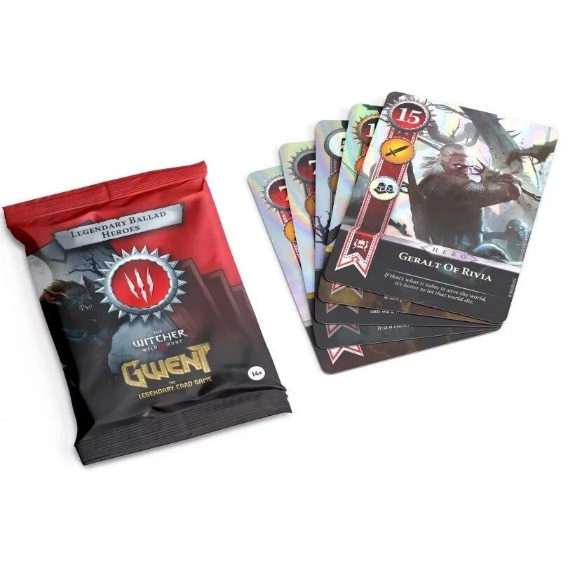Gwent Cartes ballades Monstres No Loading Games
