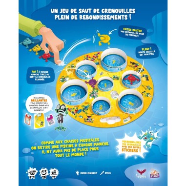 Saut Cool - Jeu Enfants dès 7 ans - Adresse