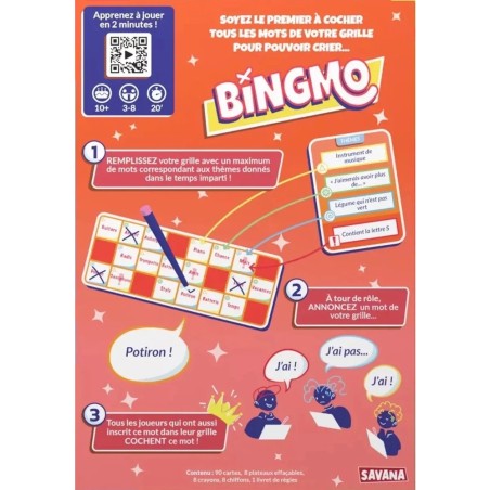 Bingmo - Jeu d'Ambiance