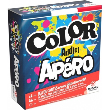 Color Addict Apéro - Jeux de société - France Cartes - Ducale