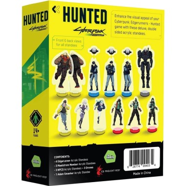 Standees Acryliques Deluxe - Ext. Cyberpunk : Edgerunners - Hunted