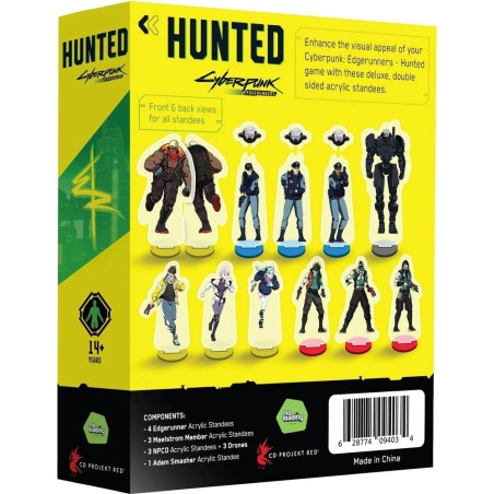 Standees Acryliques Deluxe - Ext. Cyberpunk : Edgerunners - Hunted
