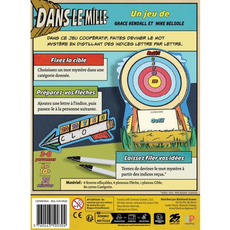 Dans le Mille - Jeu d'Ambiance