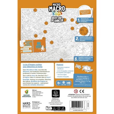 Micro Macro Kids - Week-end de Dingue - Jeu d'Enquête dès 7 ans