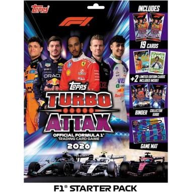 Tcg Topps F1 Turbo Attax 26/27 Starter Pack