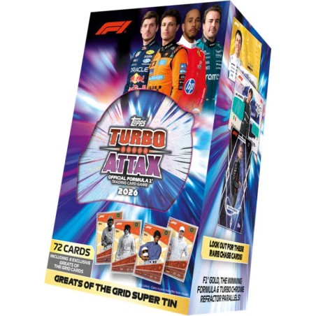 Tcg Topps F1 Turbo Attax 26/27 Super Tin