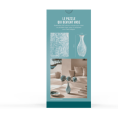 Vase Puzzle Jardin De Jade - Gigamic 2