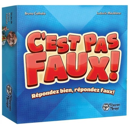 C'est pas faux - jeu d'ambiance et de question - iello - Le scorpion masqué
