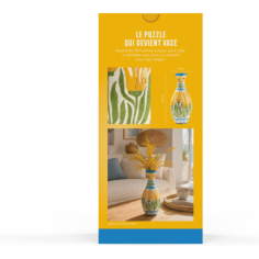 Vase Puzzle Jardin Fauviste - Gigamic 2