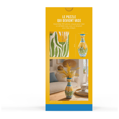 Vase Puzzle Jardin Fauviste - Gigamic