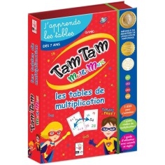 Tam tam multimax - coffret multiplication - 2 jeux pour apprendre et réviser les tables de multiplication. - Ab Ludis Editions
