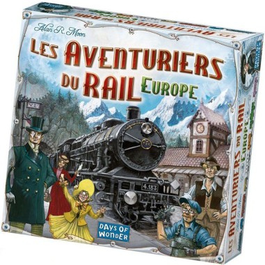 Les Aventuriers du Rail : Europe - Asmodee
