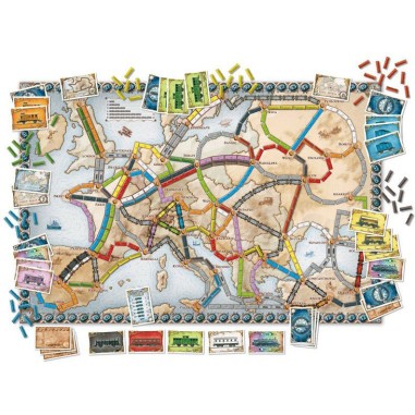 Les Aventuriers du Rail : Europe - Asmodee