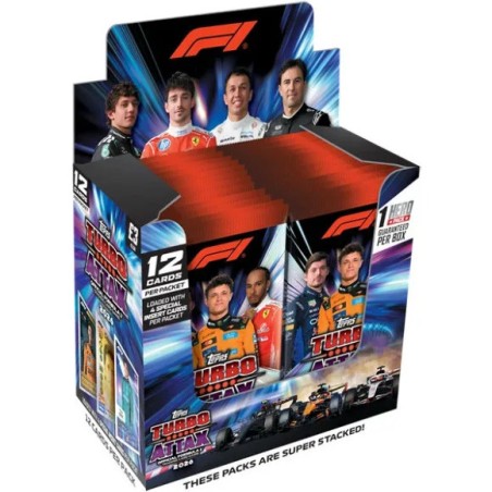 Tcg Topps F1 Turbo Attax 26/27 Display 24 Boosters