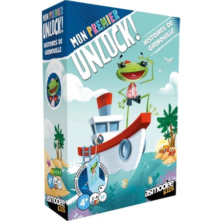 Mon Premier Unlock! : Histoires de Grenouille - Dès 4 ans