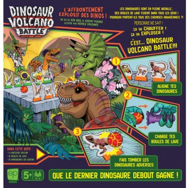 Dinosaur Volcano Battle - Adresse - dès 5 ans
