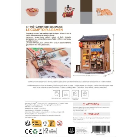 Book Nook - Le Comptoir à Ramen - 240 Pièces