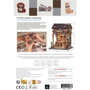 Book Nook - La Maison du Sushi - 218 Pièces