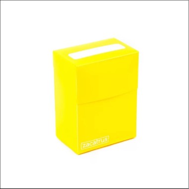 Deck Box jaune - Zacatrus - Un jeu Zacatrus