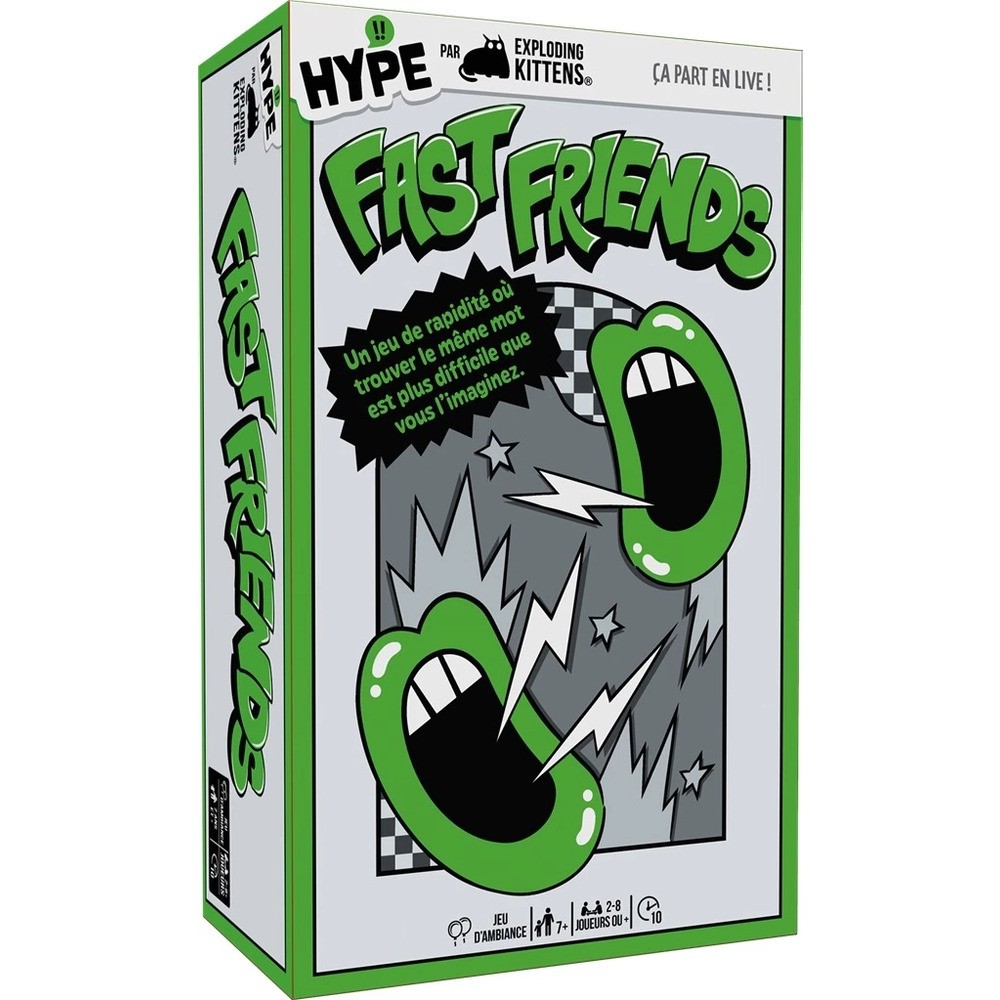 Fast Friends Hype Exploding Kittens