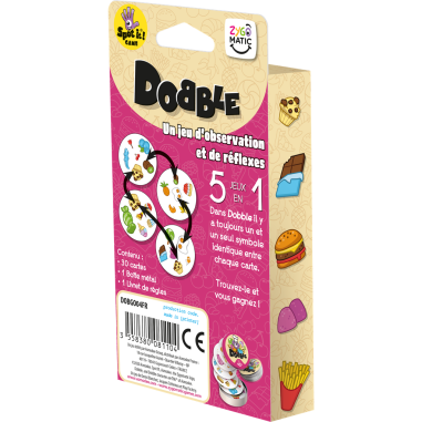 Dobble Gourmandise - Jeux de société - Zygomatic