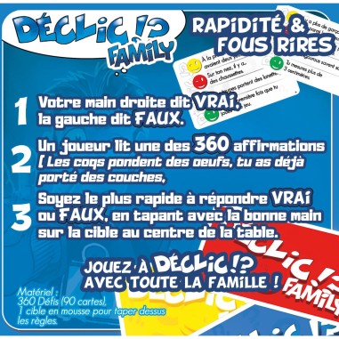 Déclic Family - Petit format - Jeu de société - Ferti - Ferti Games