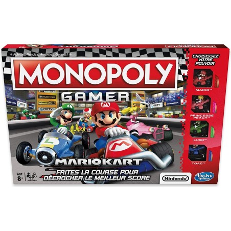 Monopoly Gamer : Mario Kart - Jeu de société - Hasbro
