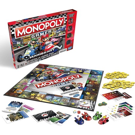 Monopoly Gamer : Mario Kart - Jeu de société - Hasbro