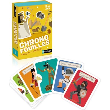 Chronofouilles - Jeux de société - Nathan