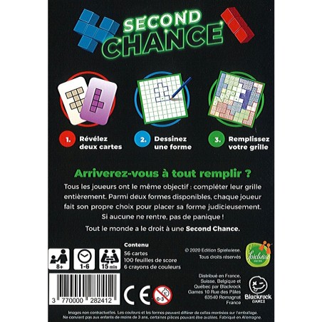 Second Chance - Jeu de société - Act In Games