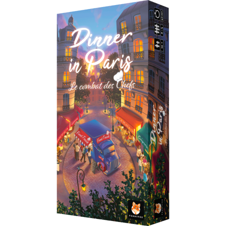 Dinner in Paris : Le Combat des chefs - Extension - Jeux de société - Funnyfox