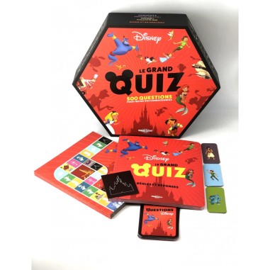 Le Grand Quiz: Disney - Jeux de société - Hachette Heroes