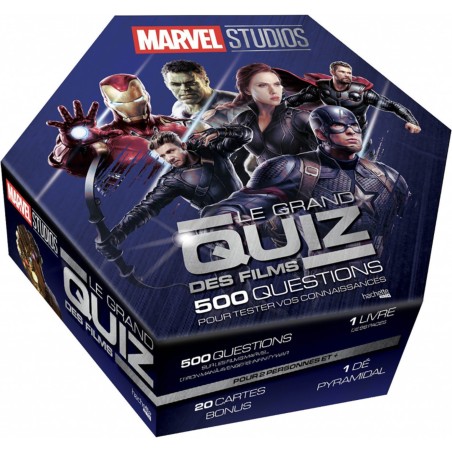 Le Grand Quiz: Films Marvel Studios - Jeux de société - Hachette Heroes