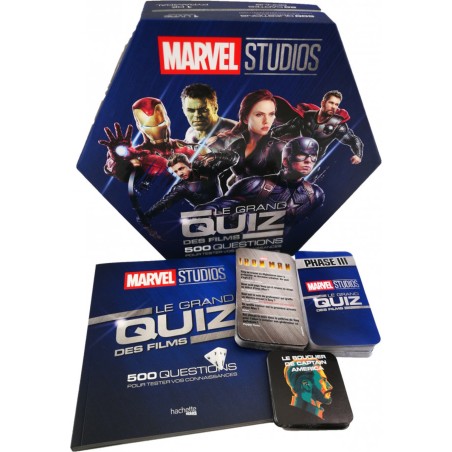 Le Grand Quiz: Films Marvel Studios - Jeux de société - Hachette Heroes