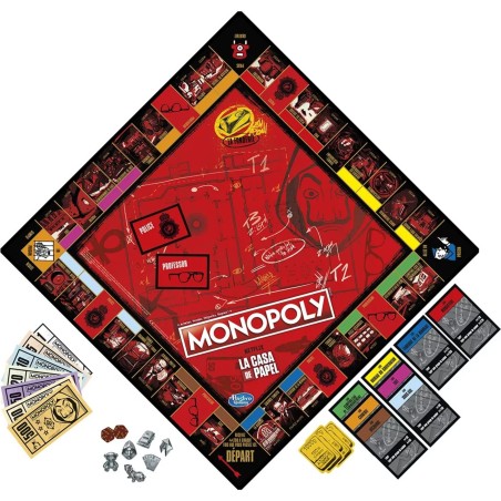 Monopoly La Casa de Papel - Jeux de société - Hasbro