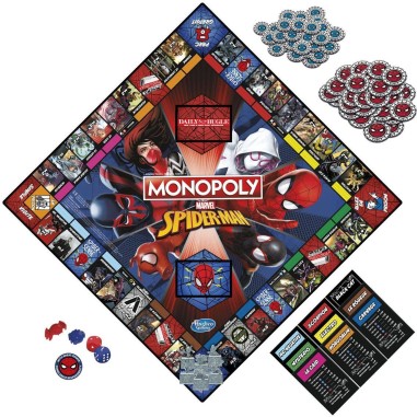 Monopoly: Marvel Spider - Jeux de société - Hasbro