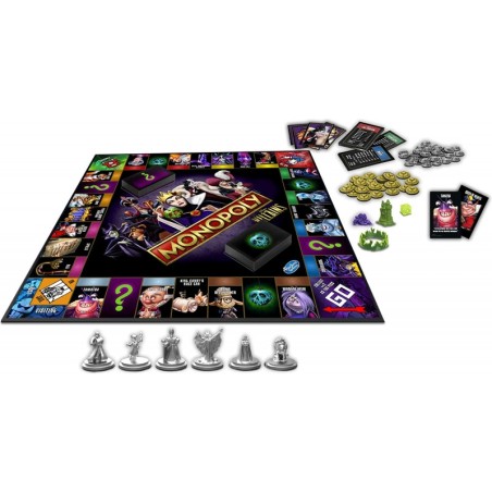 Monopoly - Les Vilains - Jeux de société - Hasbro