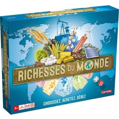 Richesses du Monde - Jeu de société - Lansay