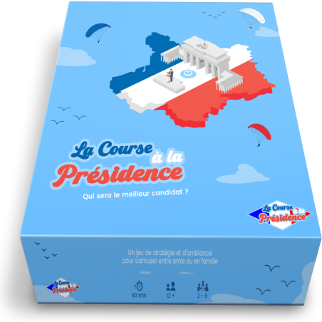 La Course à la Présidence - Le Jeu - Lcalp éditions - Jeux de société - Lcalp Editions