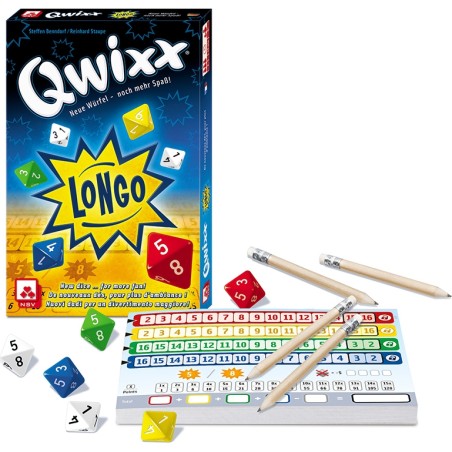 Qwixx Longo - Jeux de société - Nürnberger Spielkarten