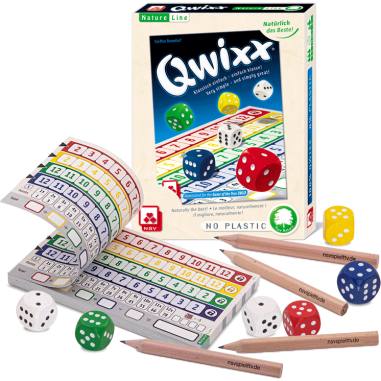 Qwixx - NatureLine - Jeux de société - Nürnberger Spielkarten