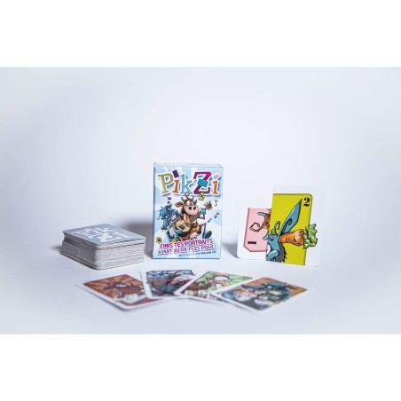 PikZi - Jeux de société - Paille Editions